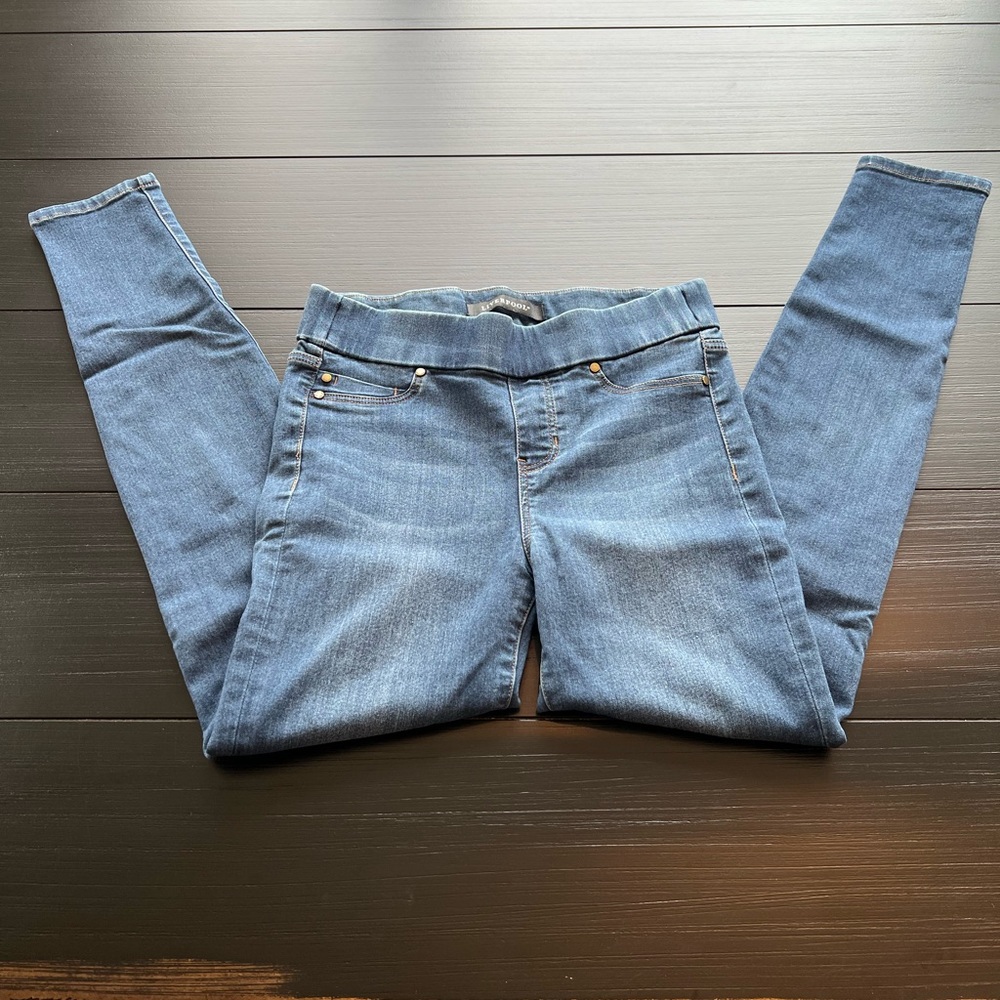 Liverpool “The Denim Legging” Dark Wash, Size 2